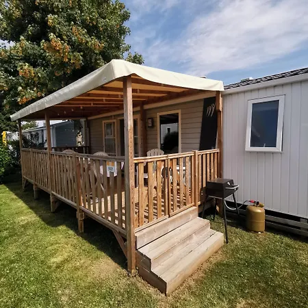 Campingplatz Sejour Normandie - - Mobilhome Basic 2ch-4p Avec Linge - Ideal Deconnexion - 5 Etoiles - H507