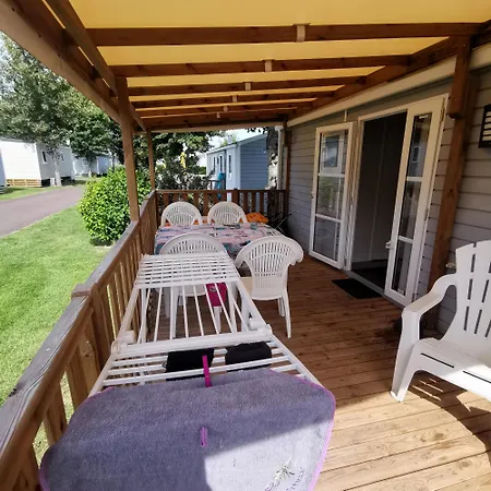 Sejour Normandie - - Mobilhome Basic 2ch-4p Avec Linge - Ideal Deconnexion - 5 Etoiles - H507 Campingplatz *