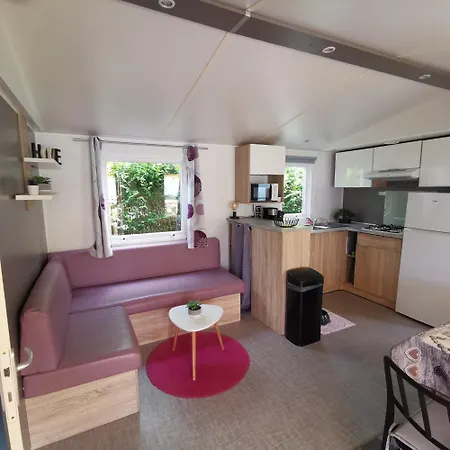 Sejour Normandie - - Mobilhome Basic 2ch-4p Avec Linge - Ideal Deconnexion - 5 Etoiles - H507 Campingplatz *